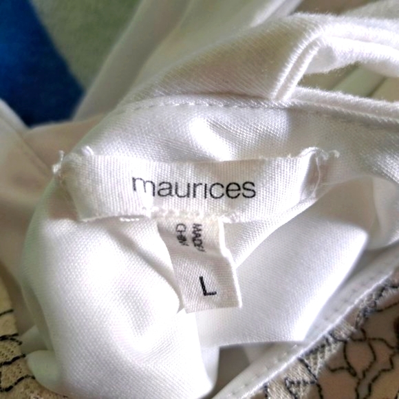 Maruices Lace Front Tank Top - Picture 3 of 3